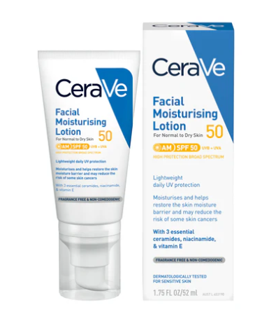 CeraVe Facial Lotion SPF50 52ml